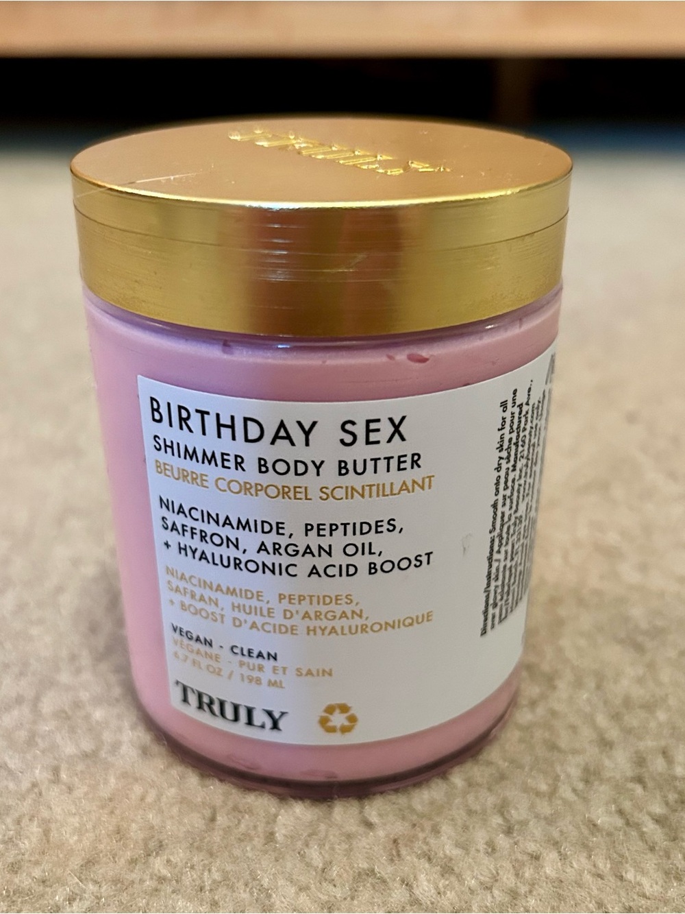 TRULY *Birthday Sex* Shimmer Body Butter